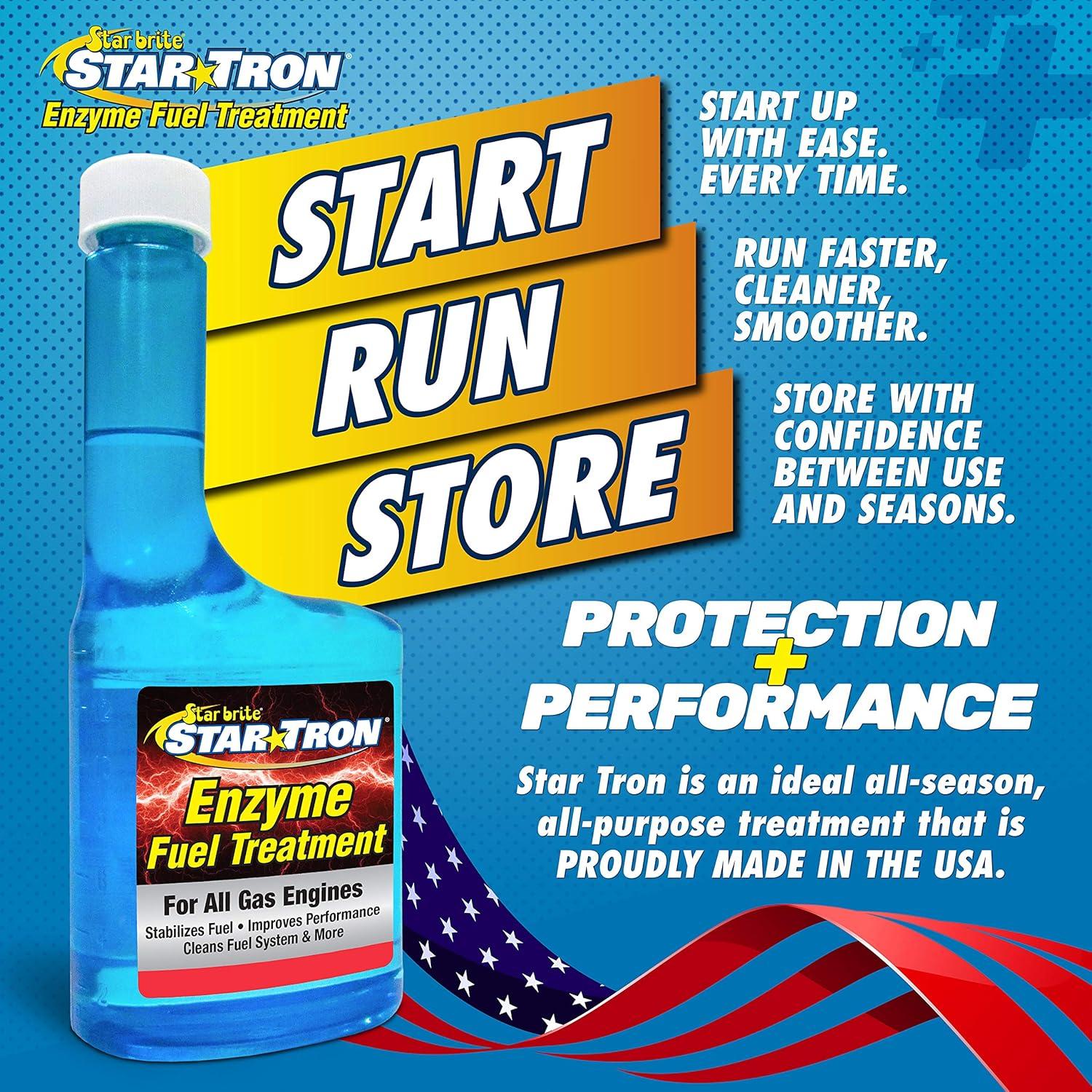 image:imageStar brite Star Tron Gasoline Additive 8 oz32 Fl oz Standard Packaging