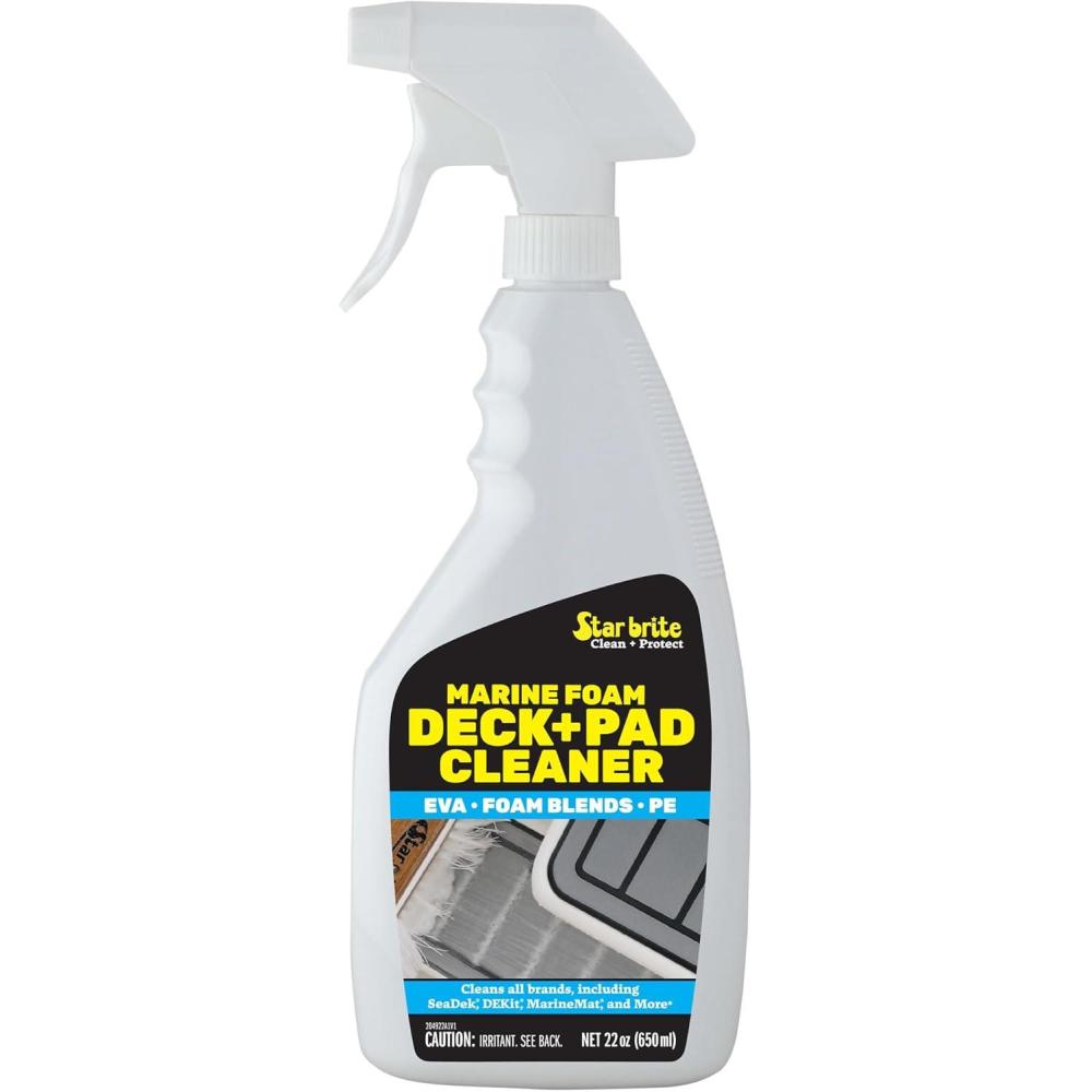 image:imageSTAR BRITE Marine Foam DeckPad Cleaner Designed for Use on EVA PE SeaDek DEKit MarineMat and More22 OZ Spray
