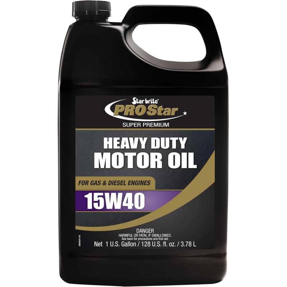 image:imageSTAR BRITE Pro Star Super Premium Motor Oil SAE 15W40 High Performance HeavyDuty Engine Protection Meets API CI CJ4 amp More15W40