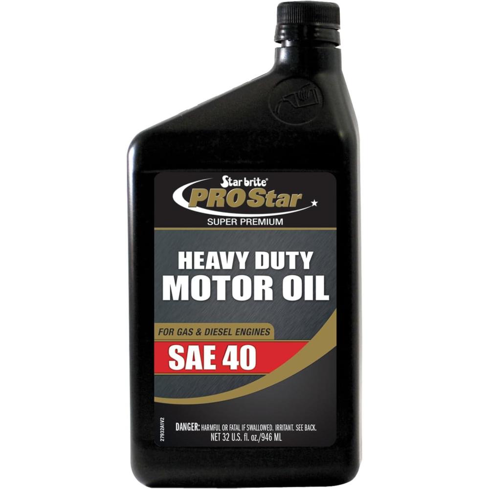 image:imageSTAR BRITE Pro Star Super Premium Motor Oil SAE 15W40 High Performance HeavyDuty Engine Protection Meets API CI CJ4 amp MoreSAE 40