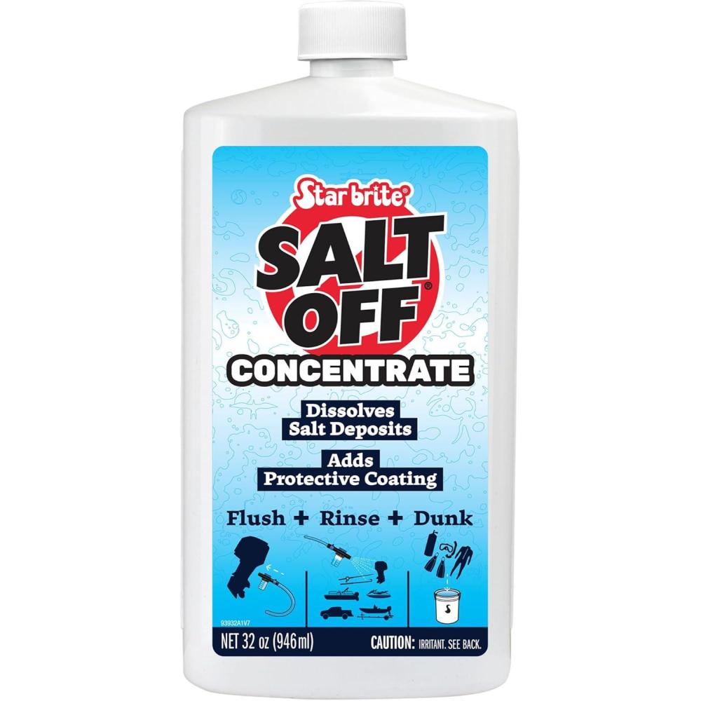 image:imageSTAR BRITE Salt Off Kit Applicator amp 32 OZ Concentrate for Marine Engine Flush amp Salt Removal on Boats Trailers Fishing Gear Dive Equipment and More32 Oz Concentrate