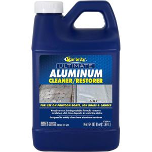 image:imageSTAR BRITE 87764 Ultimate Aluminum Cleaner amp Restorer  Safely Clean Pontoon Boats Jon Boats amp Canoes 64 oz64 Oz No Sprayer