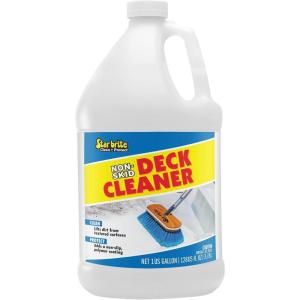 image:imageSTAR BRITE NonSkid Deck Cleaner amp Protectant Ultimate Boat Deck Wash  Protects Against Future Stains amp UV  Ideal for Fiberglass Vinyl Plastic Painted amp Metal Surfaces128 OZ Gallon