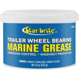 image:imageSTAR BRITE Trailer Wheel Bearing Grease NLG2  Advanced MarineGrade Protection Against Rust Corrosion amp Water Washout16 Oz Tub