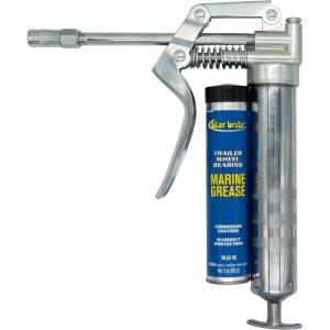 image:imageSTAR BRITE Trailer Wheel Bearing Grease NLG2  Advanced MarineGrade Protection Against Rust Corrosion amp Water WashoutGrease Gun W 3 OZ Cartridge