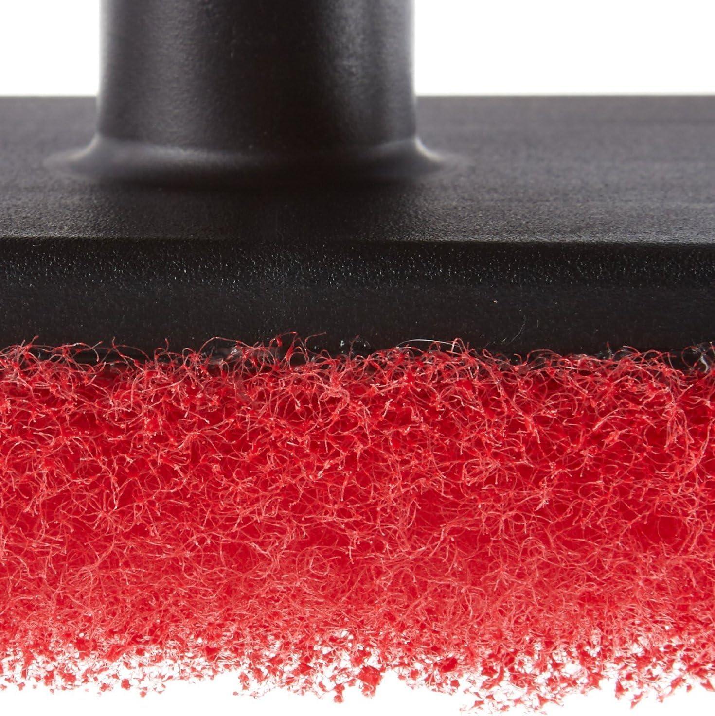 image:imageSTAR BRITE AllPurpose Medium Red Scrubber Pad Available in Medium Fine amp Coarse Textures with Ergonomic Handle for Boats Teak and Outdoor Cleaning 040021POne Size