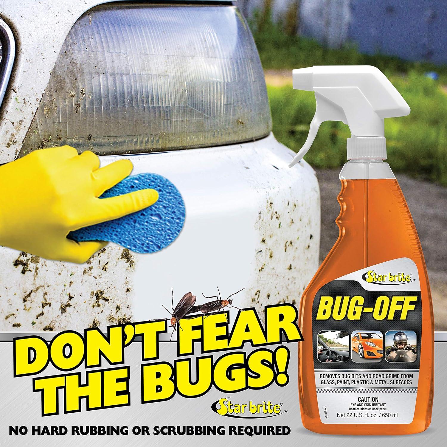 image:imageSTAR BRITE BugOff Bug Bit amp Road Grime Remover for Cars Trucks Motorcycles RVs Excellent for Glass Paint Plastic amp Metal