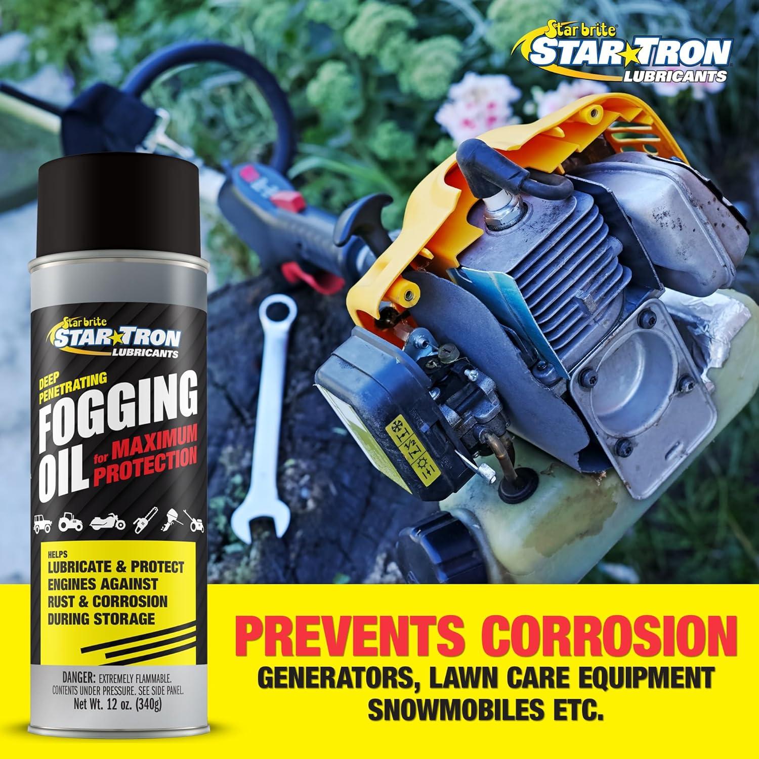image:imageSTAR BRITE Fogging Oil Professional Grade Maximum Protection for All Engines in Seasonal or LongTerm Storage12 Pack