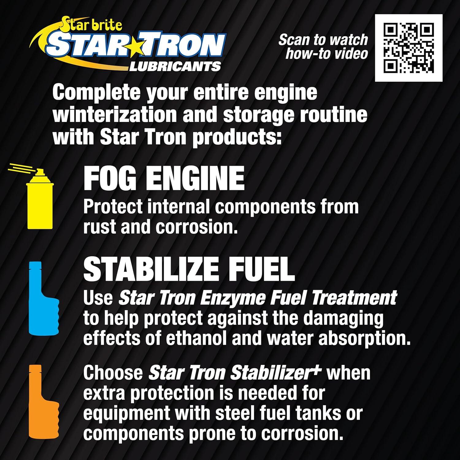 image:imageSTAR BRITE Fogging Oil Professional Grade Maximum Protection for All Engines in Seasonal or LongTerm Storage12 Pack