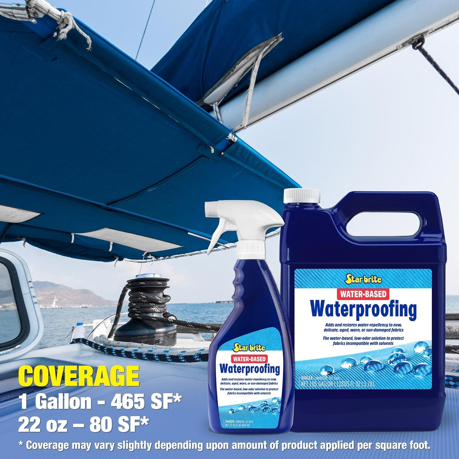 image:imageSTAR BRITE LowOdor WaterBased Waterproofing Adds And Restores WaterRepellency And UV Protection To New Delicate Aged Worn Or SunDamaged Fabrics22 Oz Spray