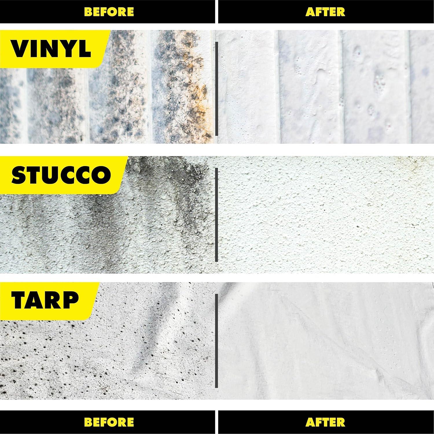 image:imageSTAR BRITE ProfessionalGrade Mildew amp Mold Stain Remover Cleaner Instant Contact Stain Removal Ideal for Marine amp Outdoor Upholstery128 Oz Gallon