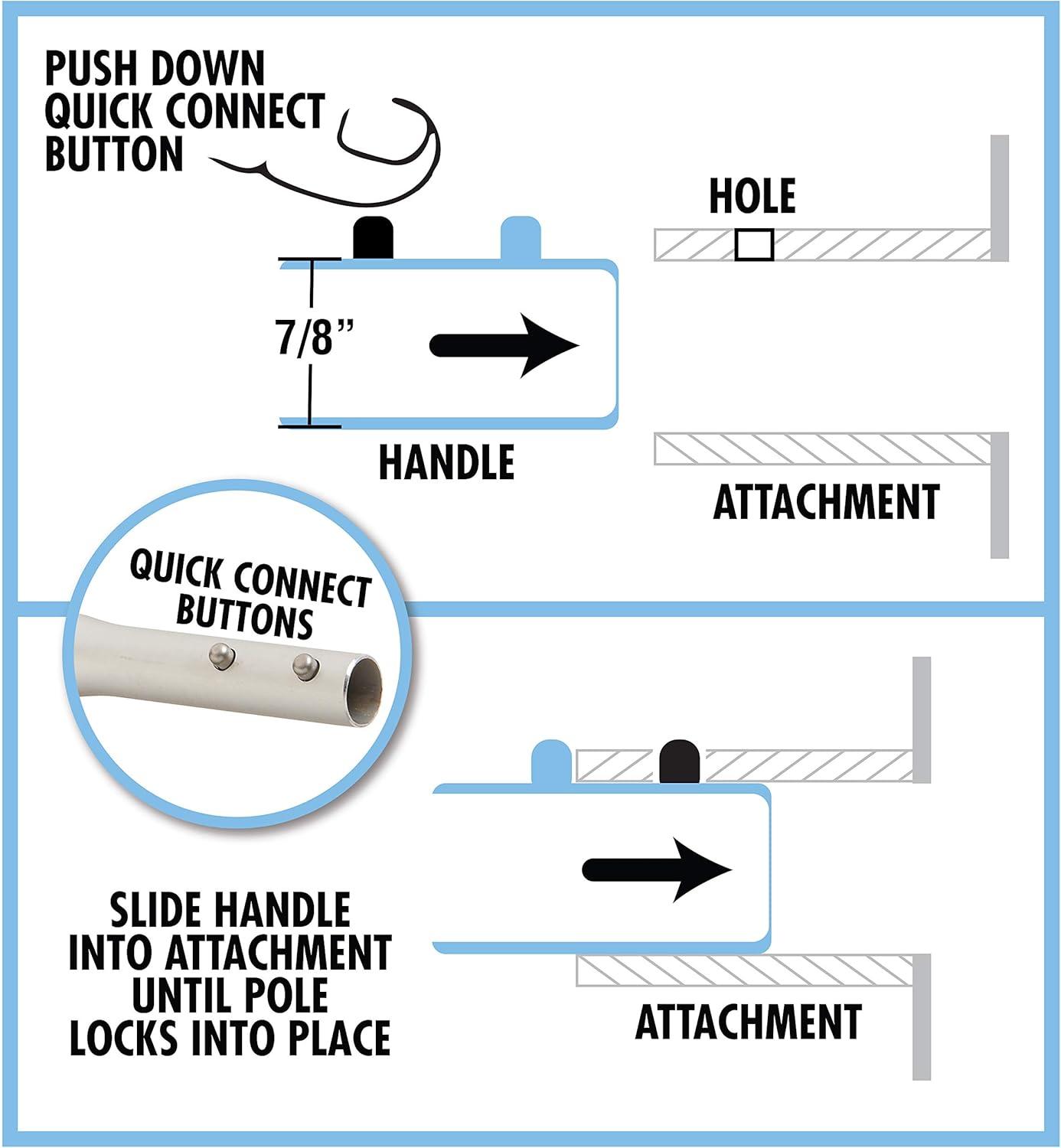 image:imageStar Brite Brush amp Handle Adapters for Shurhold amp Threaded AttachmentsThreaded Adapter