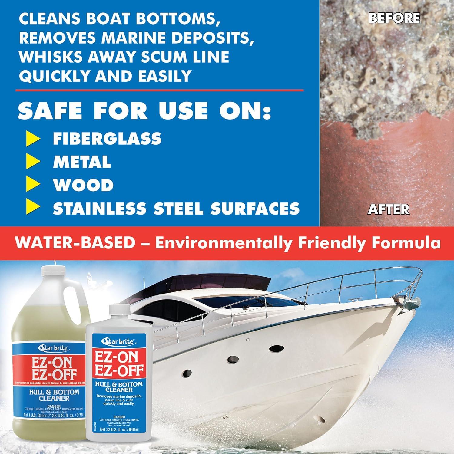 image:imageStar Brite EZON EZOff Boat Hull amp Bottom Cleaner Remove Marine Deposits amp Scum Line Quickly amp Easily128 Oz Gallon