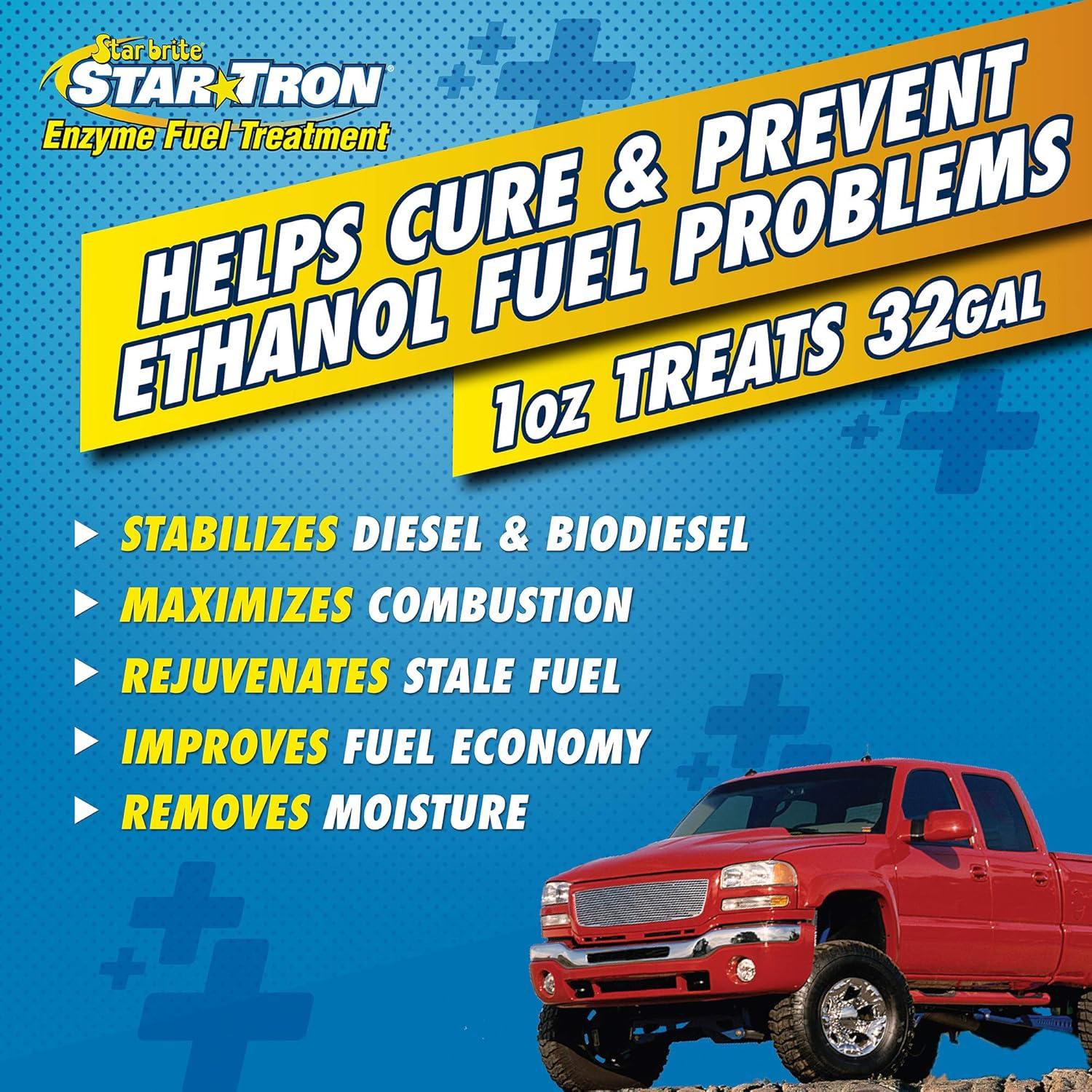 image:imageStar Tron Super Concentrated Diesel Formula Stabilize amp Rejuvenate Diesel Biodiesel amp All Regular Gasoline 1 Oz Treats 32 Gallons16 oz