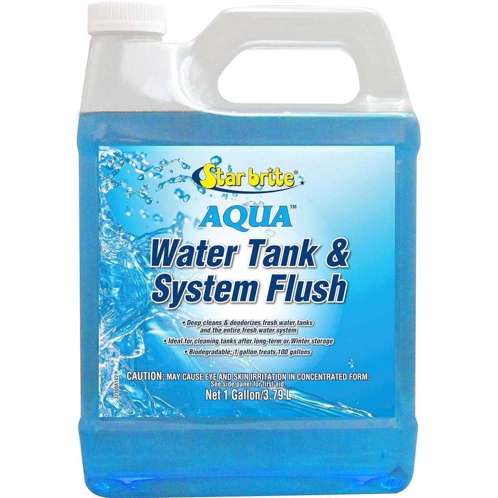 image:imageSTAR BRITE Aqua Water Tank amp System Flush Deep Cleans amp Deodorizes Fresh Water Tanks amp Entire Drinking Water System Ideal for Boats amp RVs Coming Out of Storage 1 GAL 032300