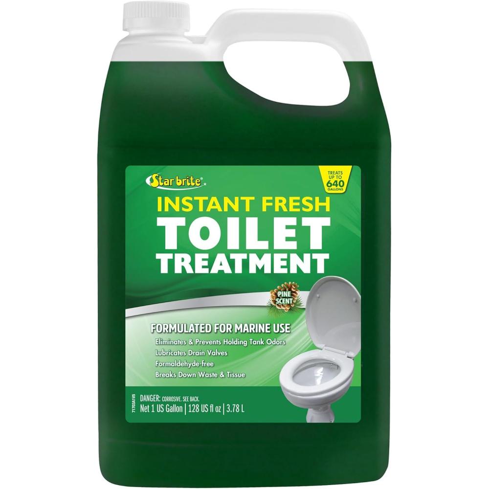 image:imageSTAR BRITE Instant Fresh Toilet Treatment Concentrate Eliminates amp Prevents Holding Tank Odors Biodegradable Lemon Scent 16 OZ 071716Clear