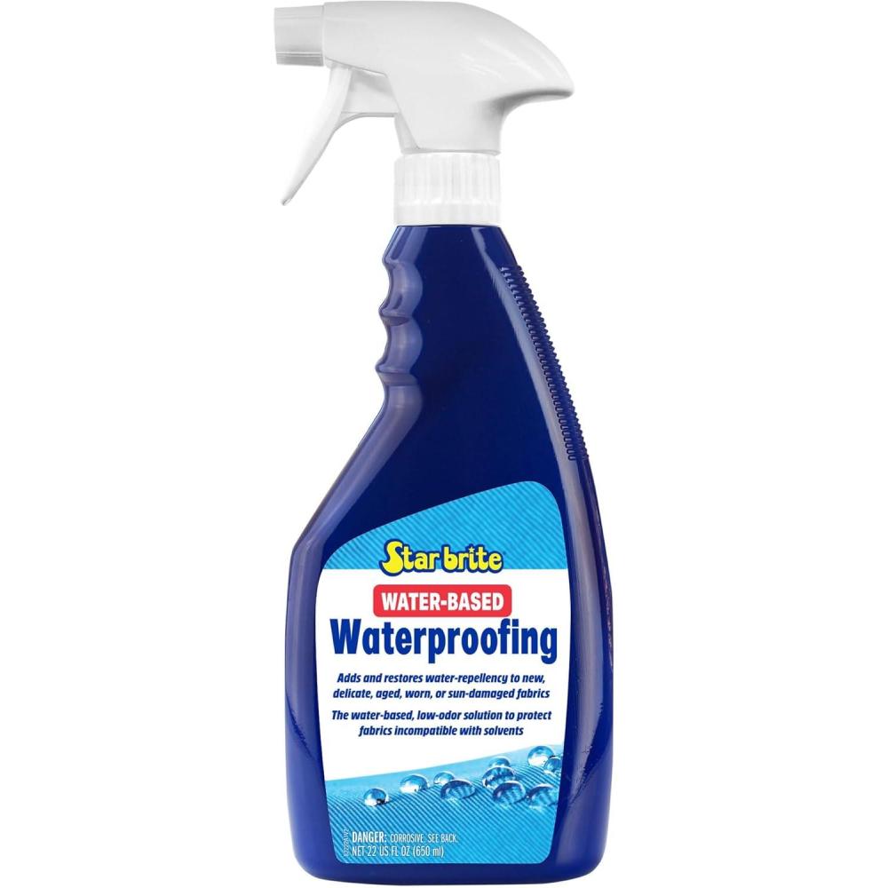 image:imageSTAR BRITE LowOdor WaterBased Waterproofing Adds And Restores WaterRepellency And UV Protection To New Delicate Aged Worn Or SunDamaged Fabrics22 Oz Spray