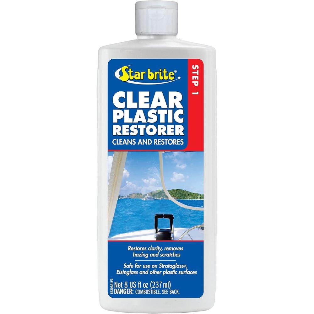 image:imageStar Brite Clear Plastic RestorerStep 1 Clear Plastic Restorer
