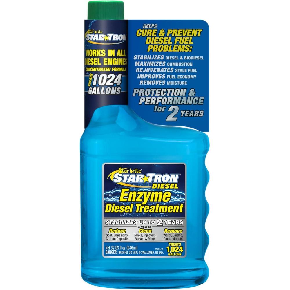 image:imageStar Tron Super Concentrated Diesel Formula Stabilize amp Rejuvenate Diesel Biodiesel amp All Regular Gasoline 1 Oz Treats 32 Gallons32 oz