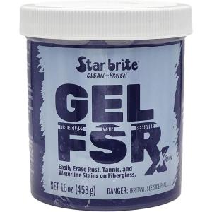 image:imageSTAR BRITE Gel FSR Xtreme Fiberglass Stain Remover  Removes Rust Tannic amp Waterline Stains No Sanding Required