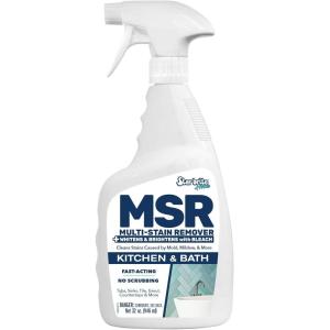 image:imageSTAR BRITE Home MSR MultiStain Remover with Bleach  FastActing Cleaner for Kitchen amp Bath  Whitens Brightens and Removes Stains and Scum on Grout Tile Sinks and Countertops32 OZ Spray