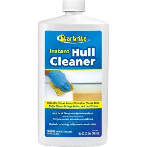 image:imageSTAR BRITE Instant Hull Cleaner  Easily Remove Stains Scum Lines amp Grime for Boat Hulls Fiberglass Plastic amp Painted Surfaces  Wipe On Rinse Off Formula 32 Ounces 08173232 Oz Quart