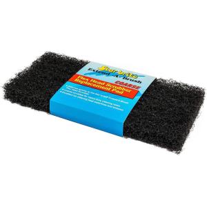 image:imageSTAR BRITE Large Scrub Pad with Flexible Head Scrubber  Medium Texture Red  Attach to Extension Handle for an Extra 310 of Reach 040124Black Scrubber Coarse