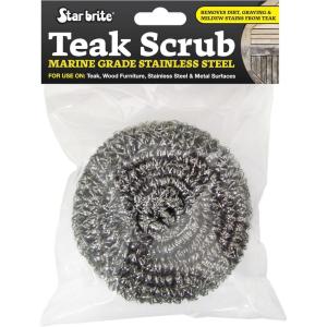 image:imageSTAR BRITE MarineGrade Stainless Steel Scrub Scouring Pad Scrubber  Refinish Wood Furniture amp Boat Teak1 unit