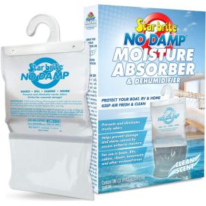 image:imageSTAR BRITE No Damp Moisture Absorber amp Dehumidifier  Simple Portable Humidity Control for Boats RVs Seasonal Homes amp More  Prevent Musty Odor amp Moisture Damage16 Hanging Bag