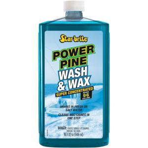 image:imageSTAR BRITE Power Pine Wash amp Wax  Concentrated Marine Grade Formula for Boats Cars amp More  Clean Shine UV Protect amp Shed Stains in One Step32 Ounce