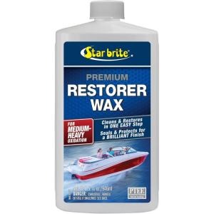 image:imageSTAR BRITE Premium Restorer Wax  For Medium to Heavy Oxidation  Cleans amp Restores in One Easy Step  Seals amp Protects for a Brilliant Finish32 Ounce