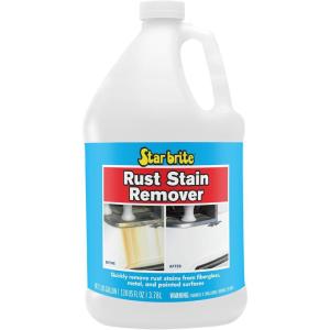 image:imageSTAR BRITE Rust Stain Remover Spray  Instantly Dissolve Corrosion Stains on Fiberglass Vinyl Fabric Metal amp Painted Surfaces  Also Removes Sprinkler Stains  22 Ounces 089222SSSpray  1 Gallon 128 oz