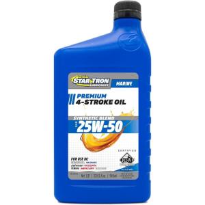 image:imageSTAR BRITE Star Tron Premium 4 Stroke Marine Oil  10W30  Synthetic Blend Engine Oil for Outboards Gasoline Inboards amp Stern Drives  NMMA FCW Certified 1 GAL 02810025W50