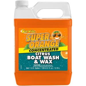 image:imageSTAR BRITE Super Orange Citrus Boat Wash amp Wax  Premium Concentrated Formula for Ultimate Shine amp Protection128 oz Gallon