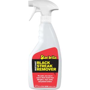 image:imageStar brite Instant Black Streak Remover  Dissolve Grease Oil Smoke amp Exhaust Stains on Fiberglass Vinyl Metal Plastic amp Painted Surfaces  Spray On Wipe Off22 oz Spray